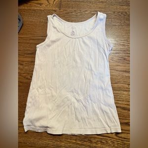 cream tank top